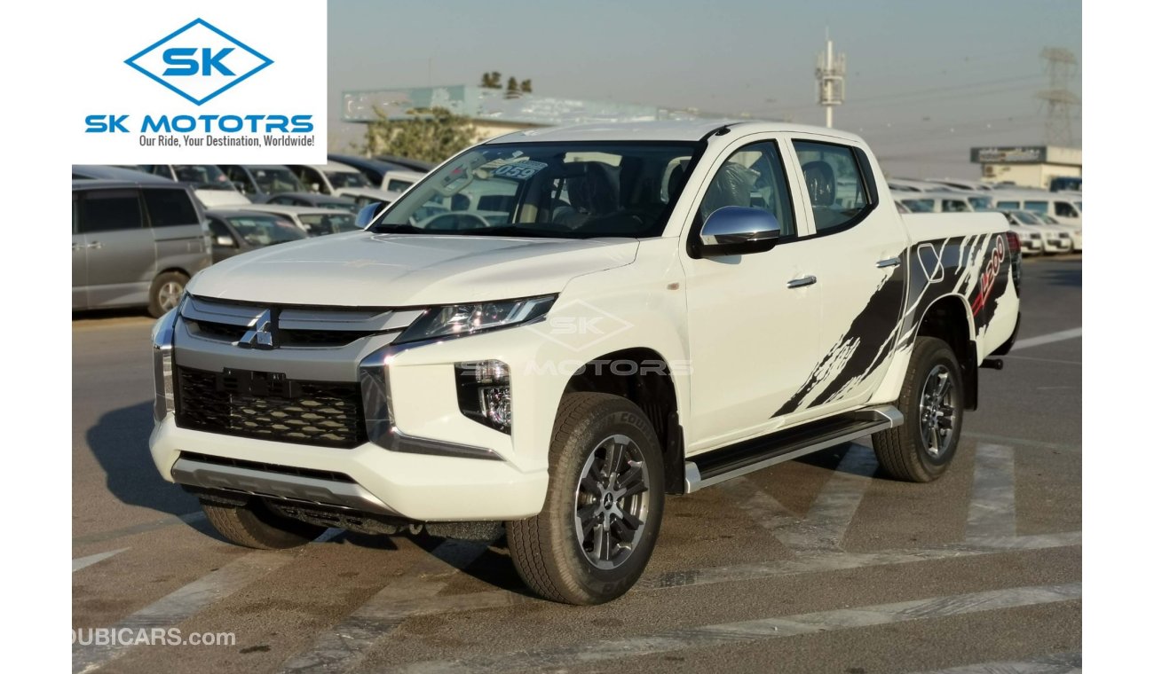 Mitsubishi L200 GLX, 2.4L Diesel, M/T, 4WD, Black Rims (Code # MLP07)