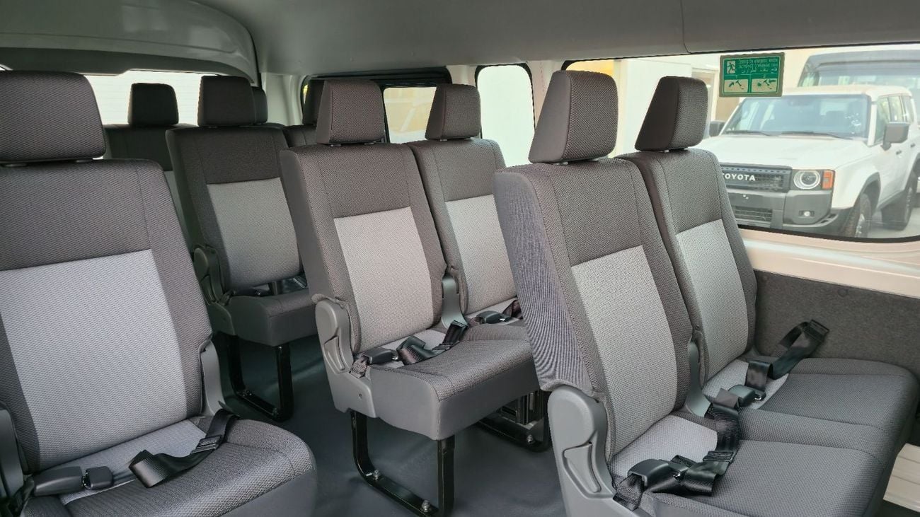 تويوتا هاياس TOYOTA HIACE HIGHROOF A/T 3.5L GASOLINE 13 SEATER
