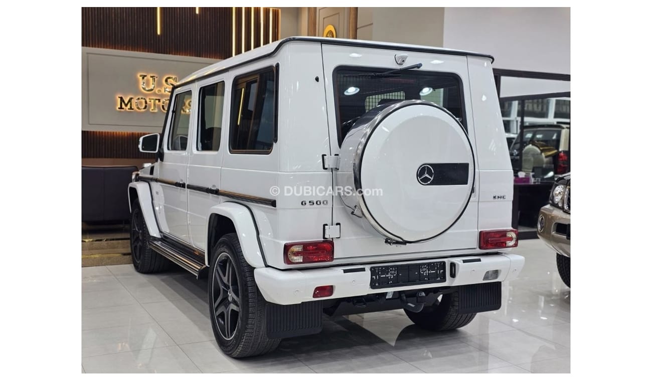 Mercedes-Benz G 500 4X4 MERCEDES G500 2016 GCC DRIVEN 36K ONLY WITH FULL AGENCY SERVICE IN BRAND NEW CONDITION