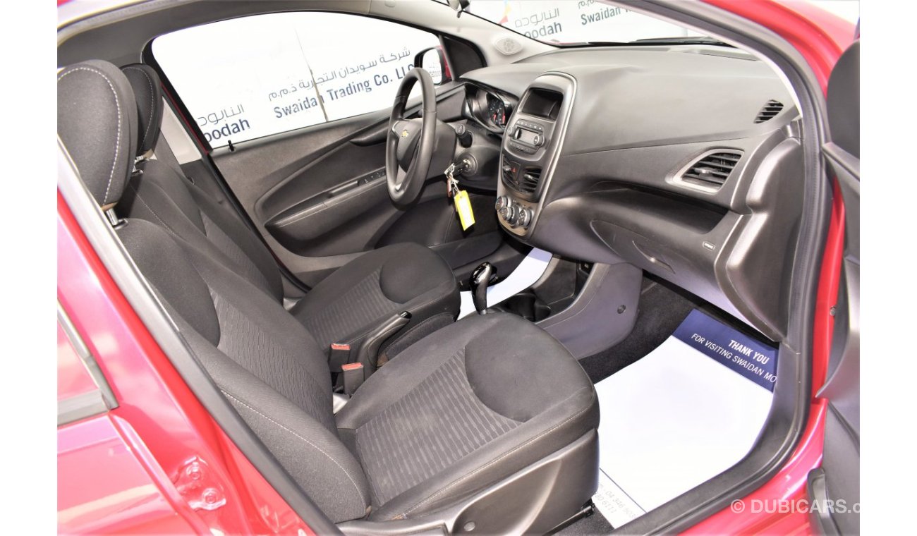Chevrolet Spark AED 684 PM | 1.4L LS GCC DEALER WARRANTY