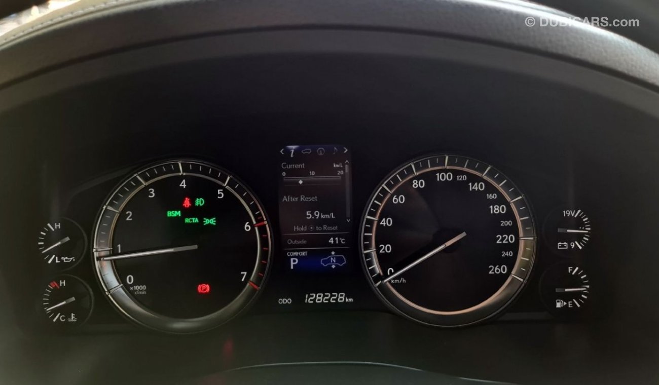 Lexus LX570 Sport Platinum 2018 Full Service History GCC