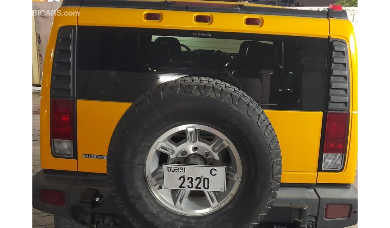 Hummer H2 HUMMER H2  -MODEL 2007 -YELLOW COLOR , BRAND NEW TIRES FIXED 2500DHS) @42000DHS CALL 0551976666