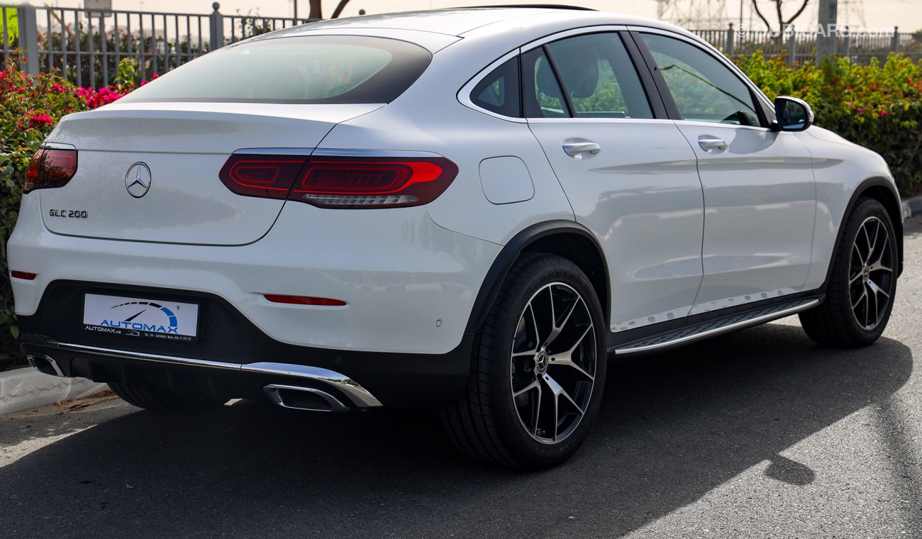 مرسيدس بنز GLC 200 AMG Coupe RWD 2021 GCC 0km W/ 2Yrs Unlimited Mileage Warranty @ Dealer