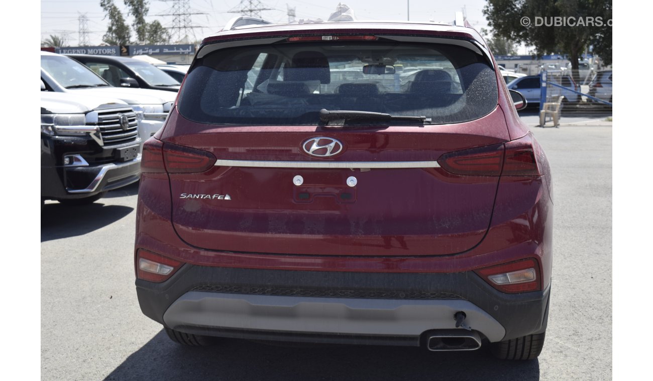 Hyundai Santa Fe NEW SHAPE 2019 MODEL WITH PANORAMIC AUTOMATIC TRANSMISSION SUV PETROL ONLY FOR EXPORT