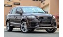 Audi Q7 3L Supercharged 2015 GCC under Warranty with Zero Down-Payment.