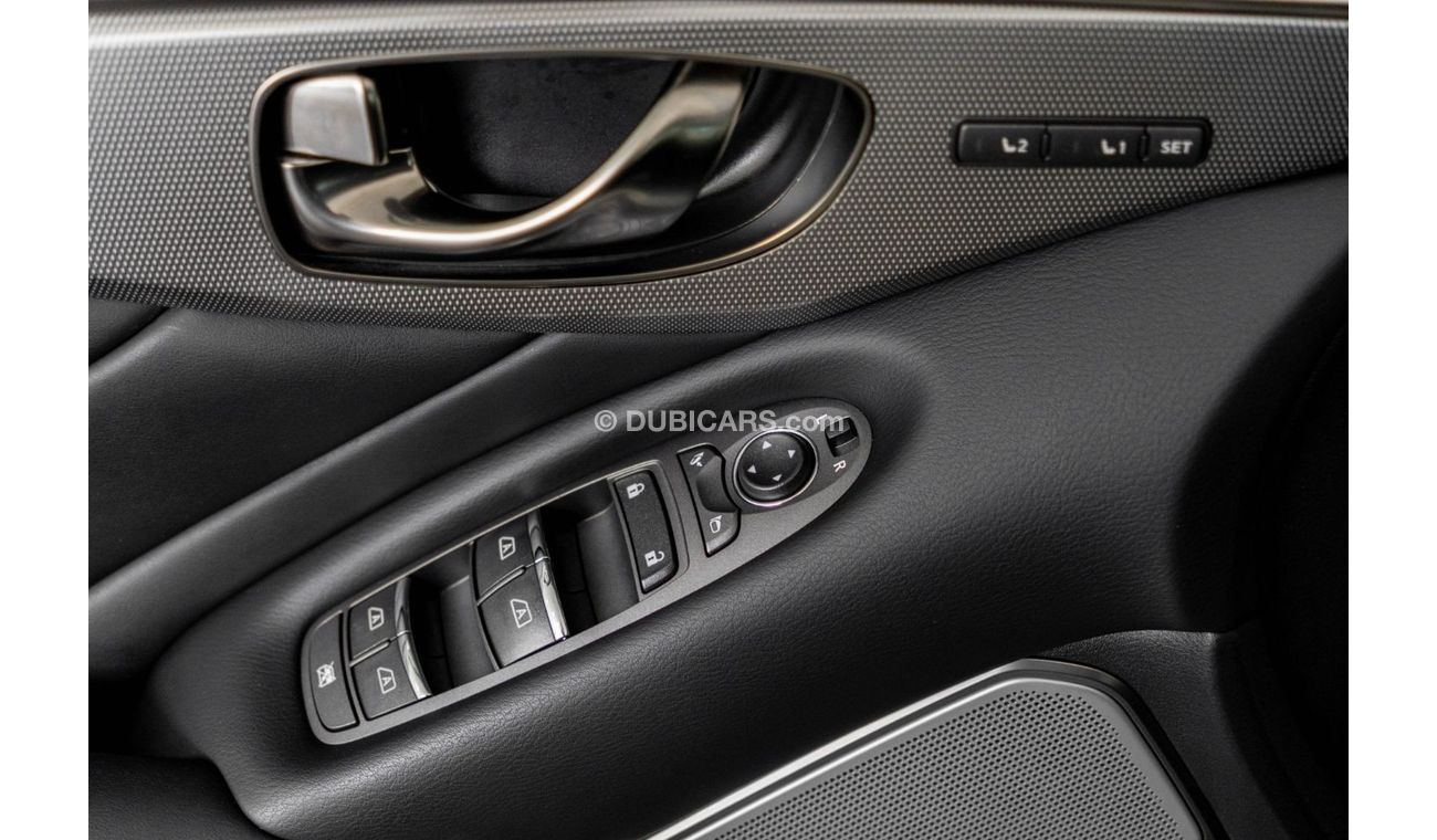 Infiniti Q50 Red Sport 400 2018 Infiniti Q50 S 3.0L V6 Red Sport / Full Infiniti History