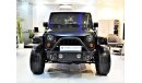جيب رانجلر Amazing Jeep Wrangler SAHARA 2009 Model!! in Black Color! GCC Specs