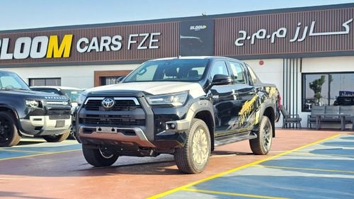 تويوتا هيلوكس 2.8 Adventure 4WD AT WITH COMPRESSOR YM2026 ATTITUDE BLACK