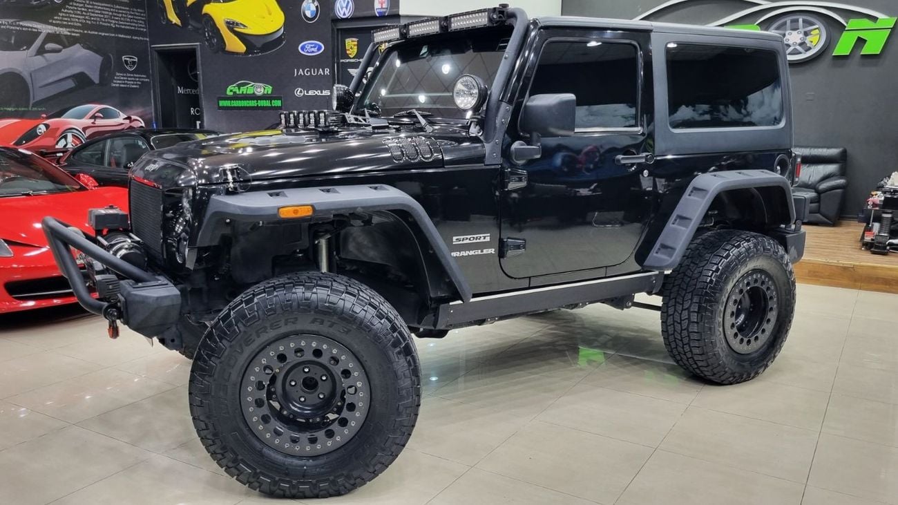 Jeep Wrangler JEEP WRANGLER SPORT 2013 IN VERY GOOD CONDITION WITH LOTS OF MODIFICATION
