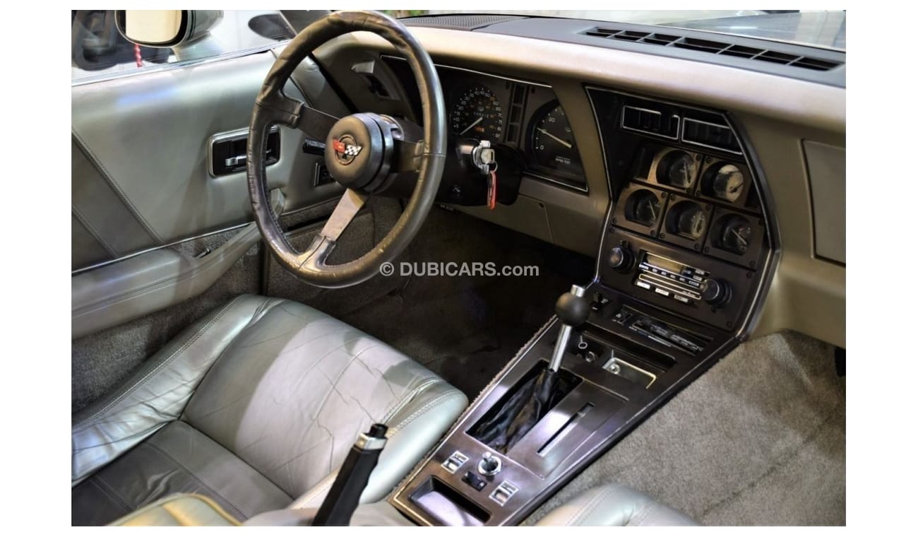 شيفروليه كورفت CLASSIC SPORTS CAR! Chevrolet Corvette C3 ( 1982 SPECIAL COLLECTOR EDITION ) ONLY 6,759 UNITS MADE!