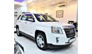 GMC Terrain ONLY 49,000 KM! ORIGINAL PAINT ( صبغ وكاله ) GMC Terrain AWD 2015 Model!! in White Color! GCC