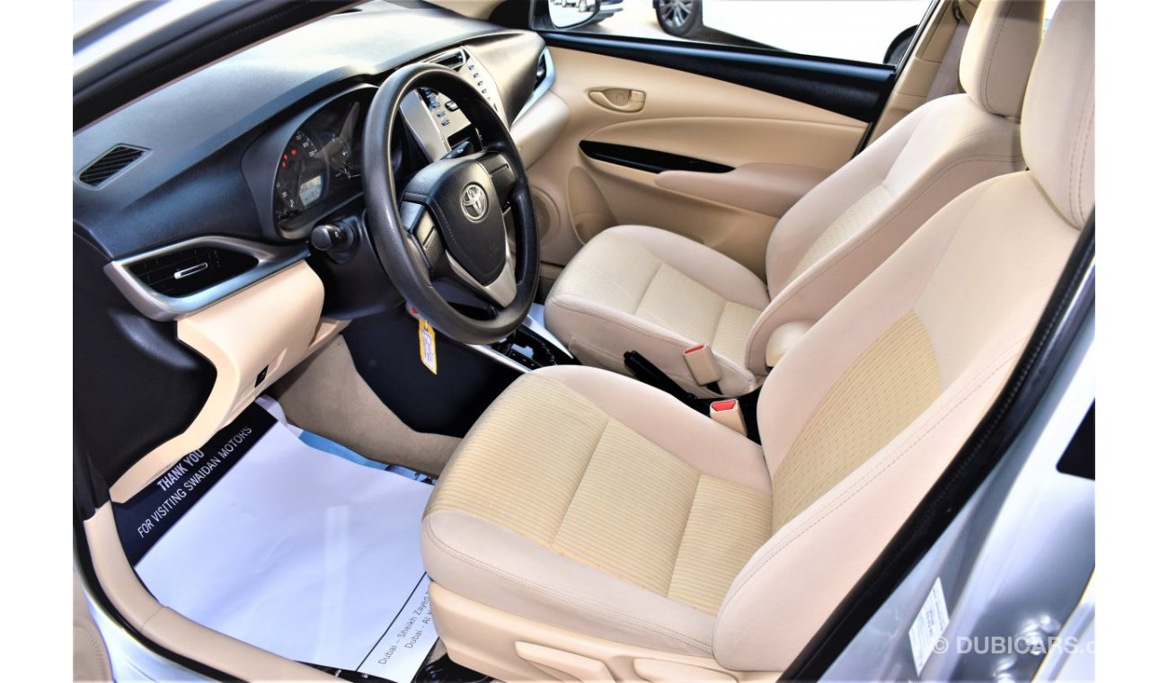 Toyota Yaris AED 978 PM | 0% DP | 1.5L SE GCC WARRANTY
