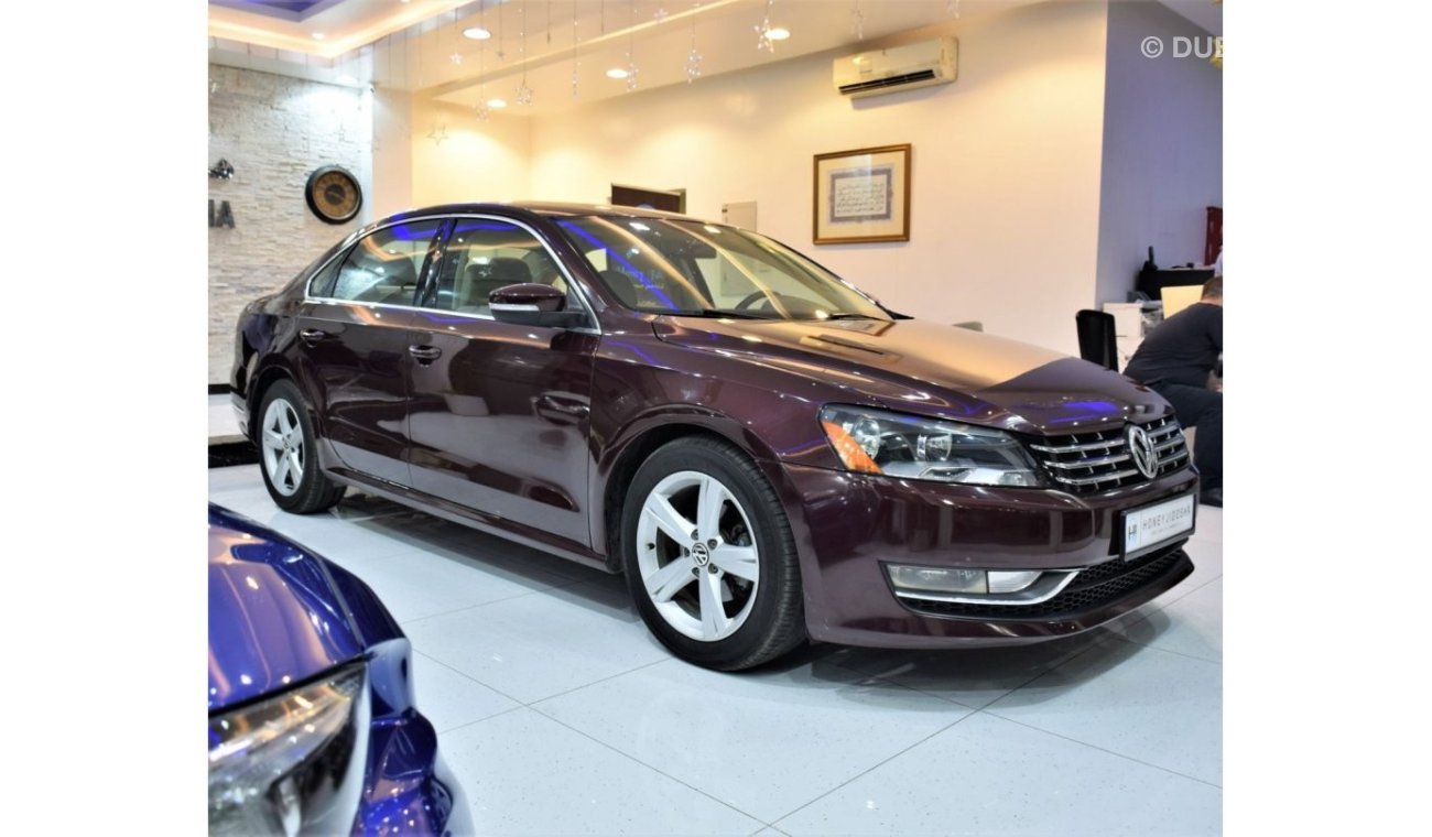 Volkswagen Passat EXCELLENT DEAL for our Volkswagen Passat 2012 Model!! in Burgundy Color! GCC Specs