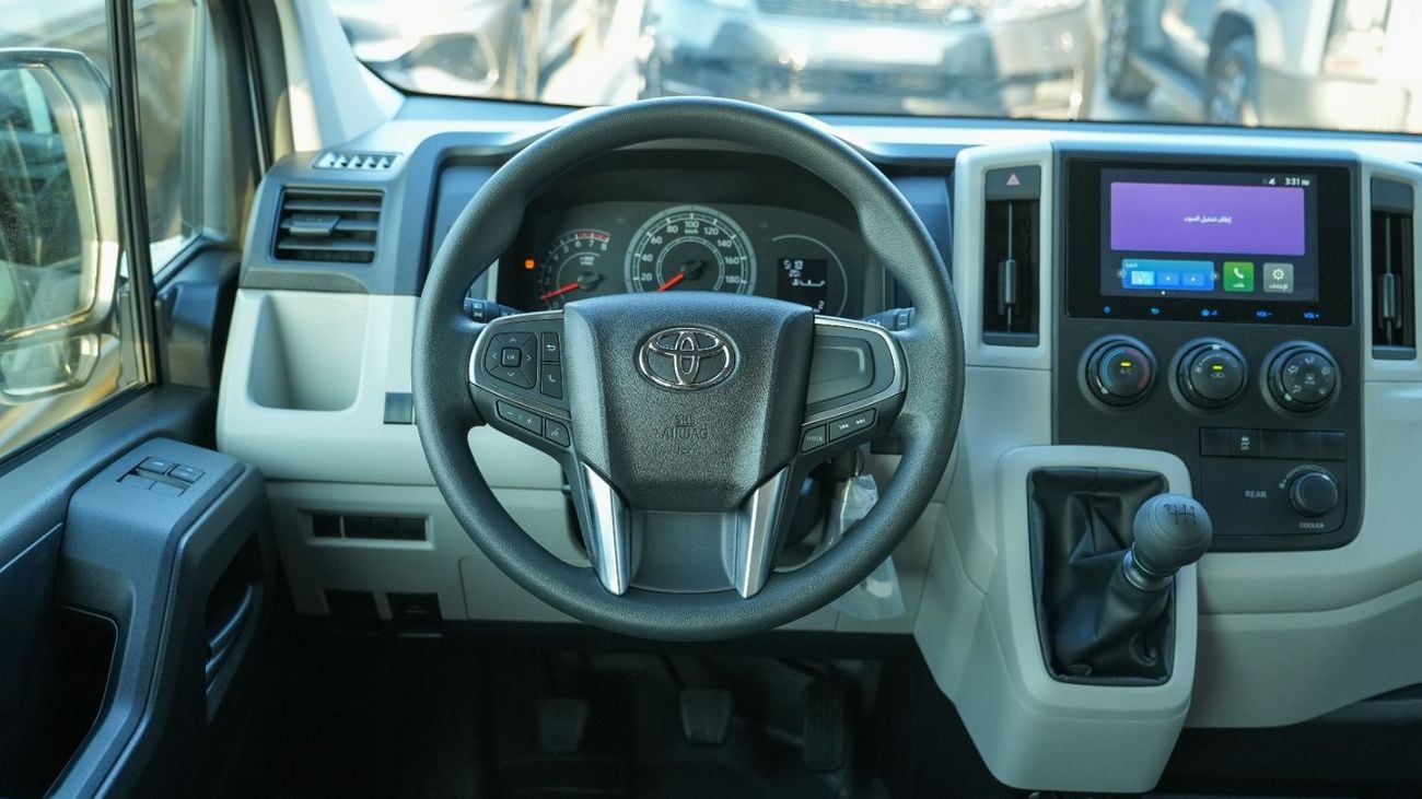 Toyota Hiace 3.5L PETROL MANUAL13 SEATER PASSENGER HIGH ROOF 2026MY EXPORT PRICE