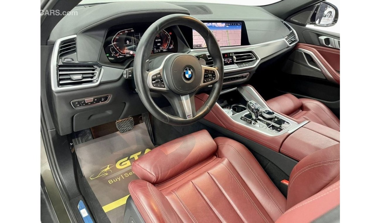 BMW X6 xDrive 40i 2021 BMW X6 XDrive40i, Agency Warranty + Service Contract, GCC