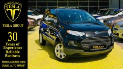 Ford EcoSport LOW KM / GCC / 2016 / DEALER WARRANTY & SERVICE CONTRACT UP 100,000 KMS / 475 DHS MONTHLY