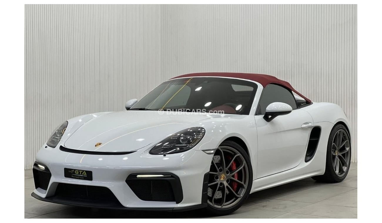 Porsche 718 Spyder 2020 Porsche 718 Spyder Manual, Feb 2026 Porsche Warranty, Full Porsche Service History, GCC