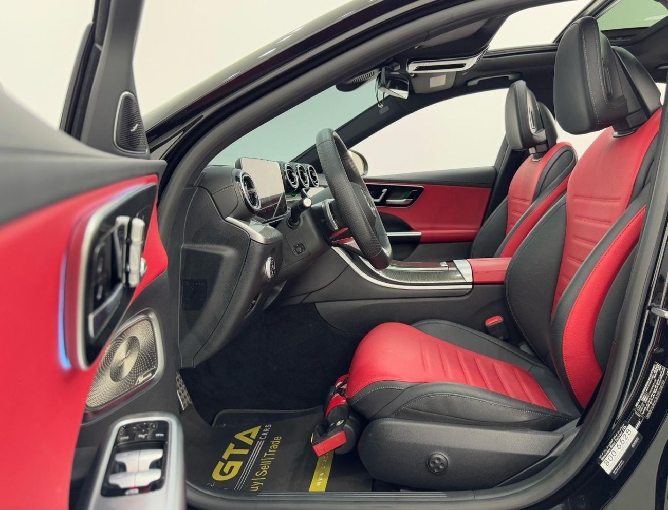 مرسيدس بنز C 200 Premium 2.0L 2022 Mercedes Benz C200 AMG Premium Plus, 2025 Mercedes Warranty, Very Low Kms, GCC