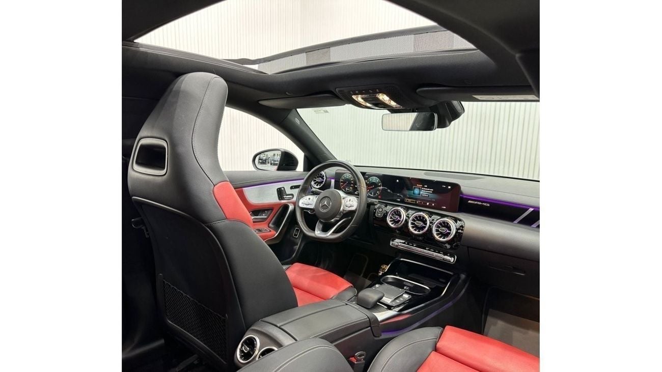 مرسيدس بنز CLA 35 AMG 2021 Mercedes Benz CLA35 AMG 4MATIC, Aug 2026 Mercedes Warranty, Aug 2025 Mercedes Service Pack, Low