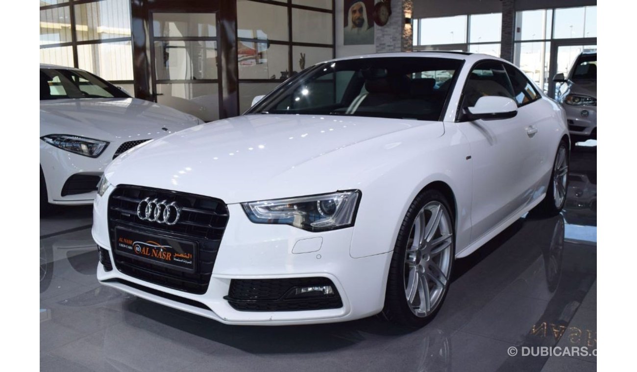 أودي A5 S-line 3.0 TURBO, GCC SPECS, Quattro -  Only 57,000Kms, Excellent Performance, Single Owner