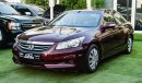 Honda Accord Gulf without accidents, red color inside beige, cruise control in excellent condition, you do not ne