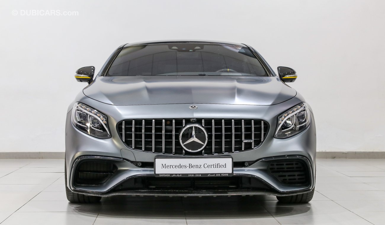 Mercedes-Benz S 63 AMG Coupe 4 Matic Yellow Night Edition