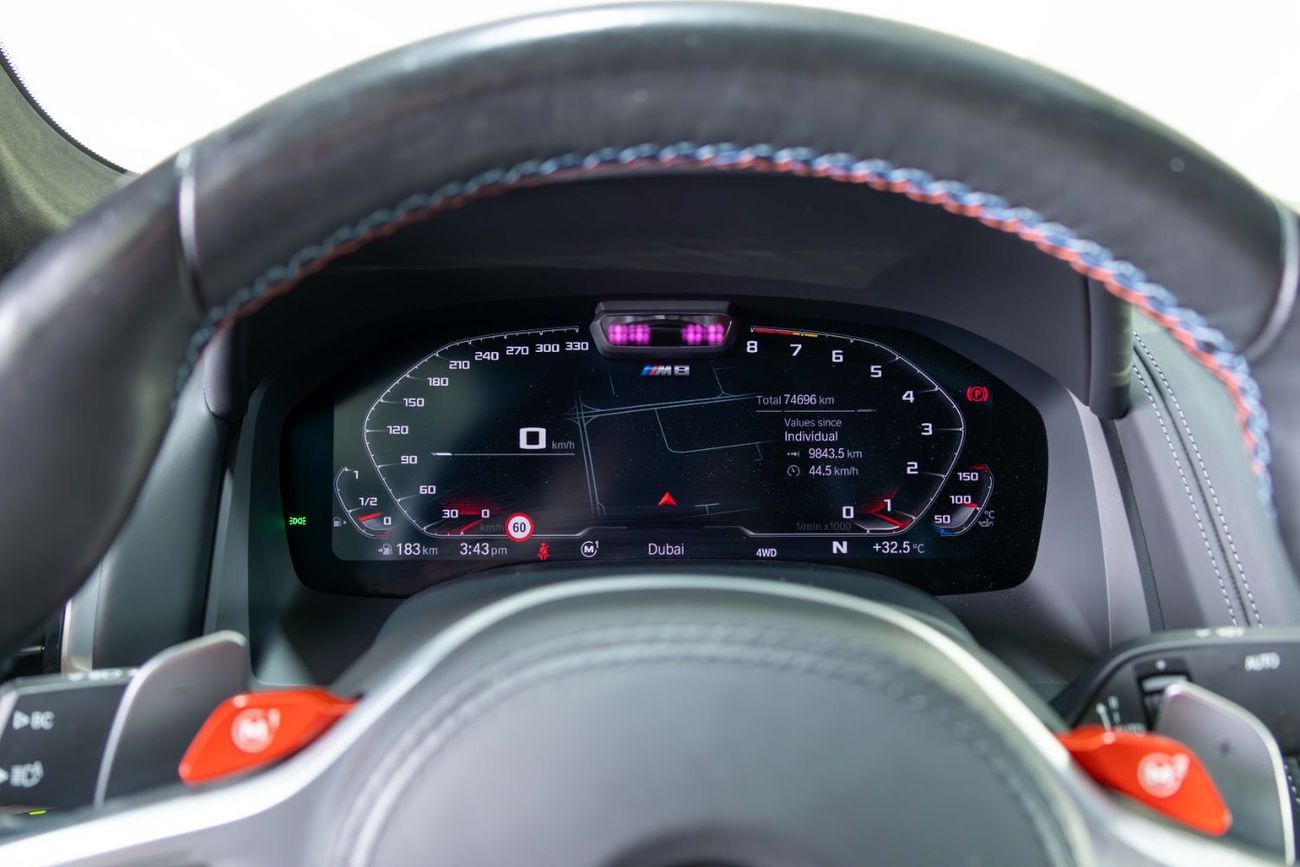 BMW M8 Competition 4.4L Gran Coupe-GCC-1 Owner-Carbon Fiber Package-AGMC Warranty Service Contract