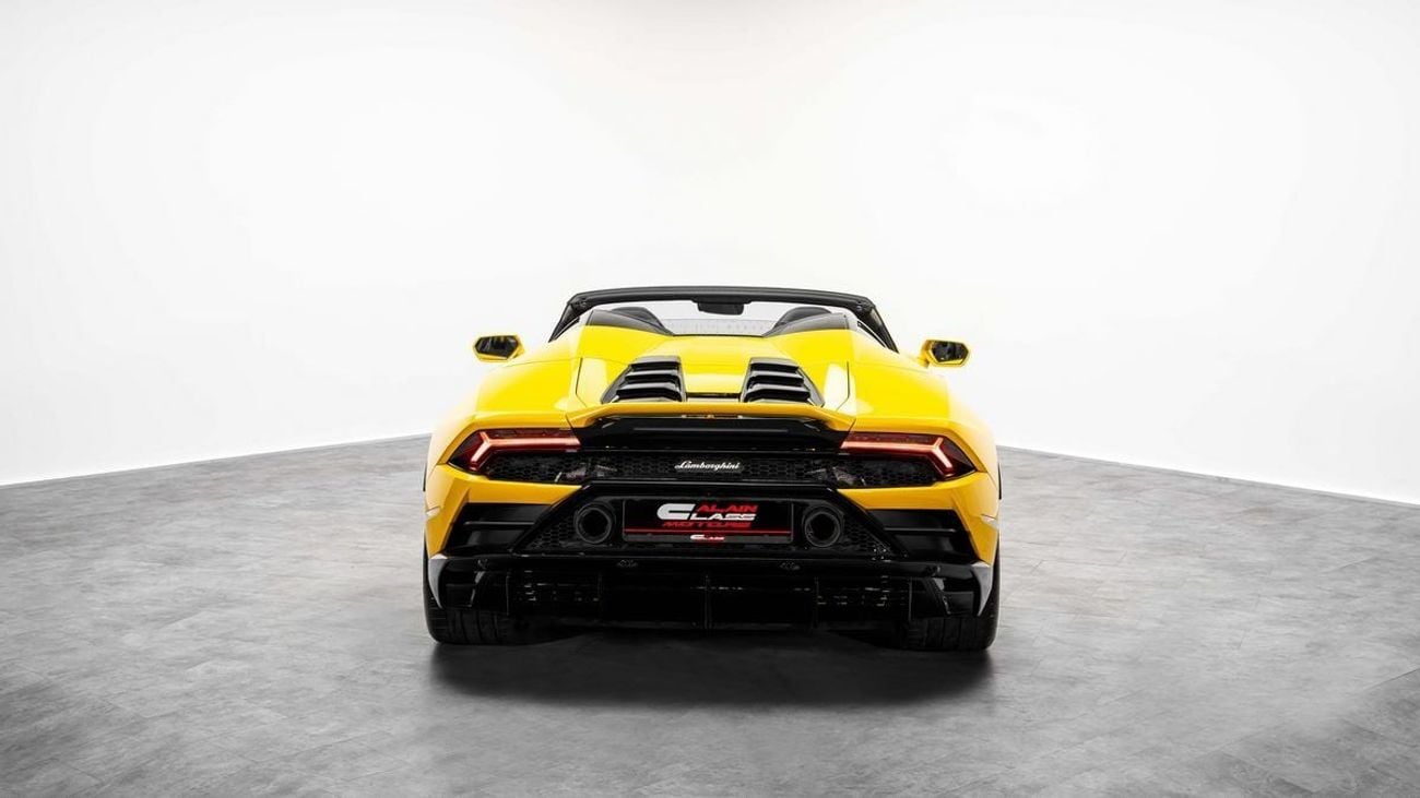Lamborghini Huracan Evo Spyder - 2024 - GCC Specs - Under Warranty and Service Contract