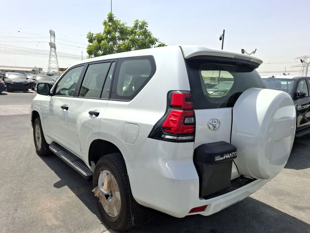 Toyota Prado Toyota Prado 2023 TX brand  new white colour LHD 7seaters 4x4