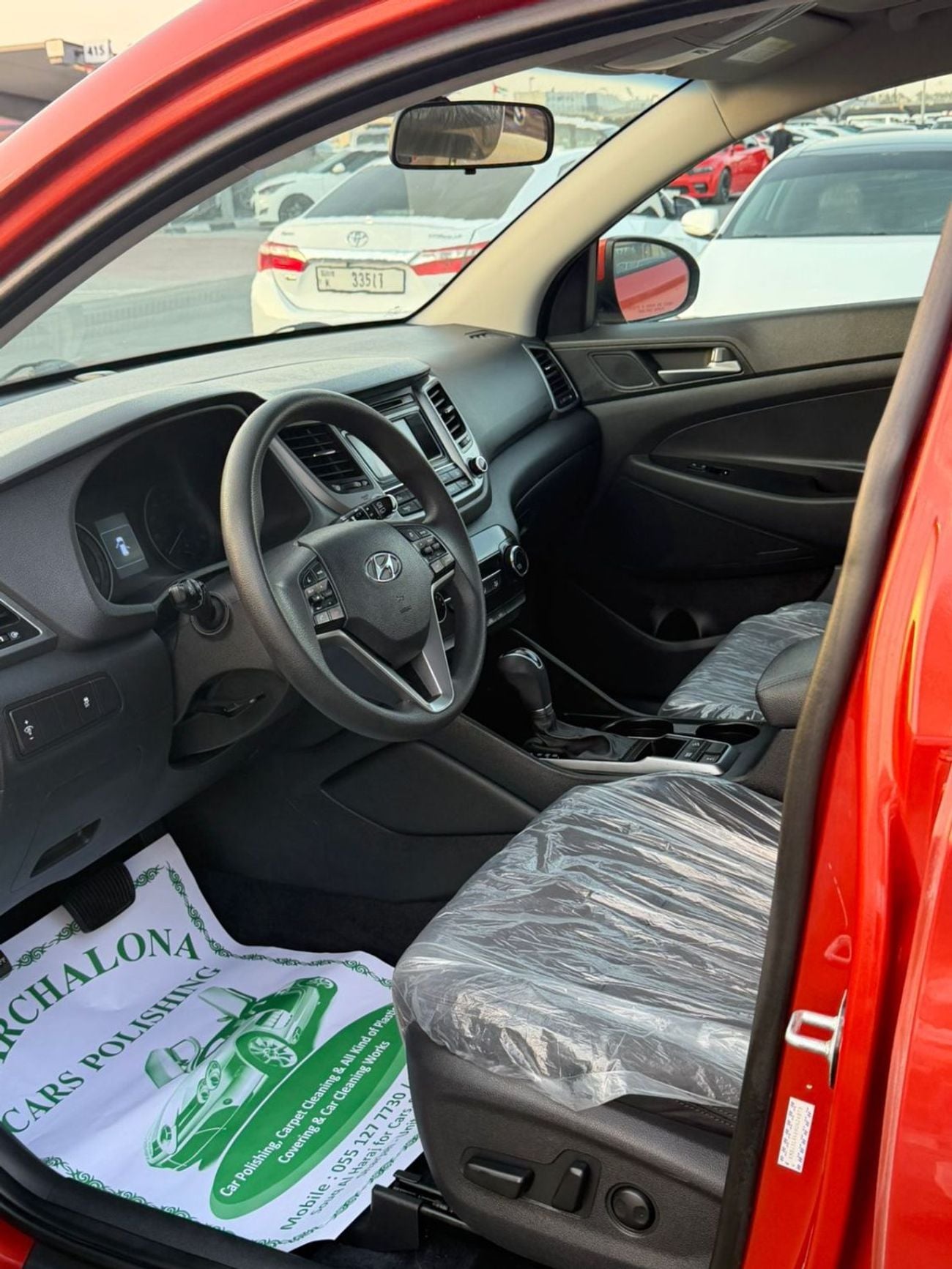 Hyundai Tucson imported with customs papers, number 2