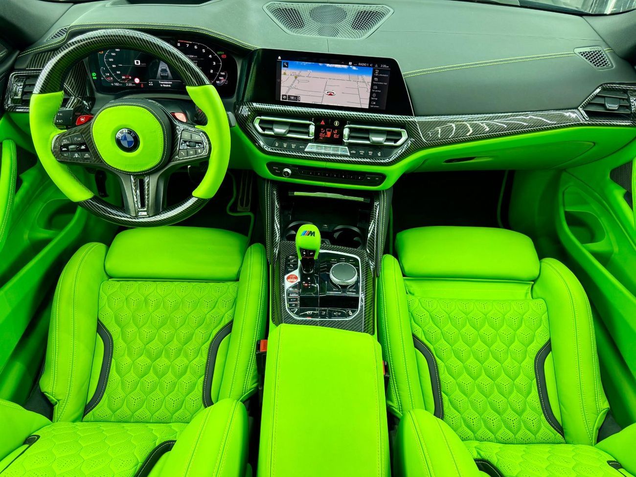 BMW M4 Competition 3.0L 2022 BMW M4 xDrive Cabriolet, Warranty, Full BMW Service History, Fully Loaded, GCC