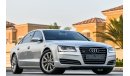 Audi A8 L 2 Years Warranty!  - AED 1,859 per month - 0% Downpayment