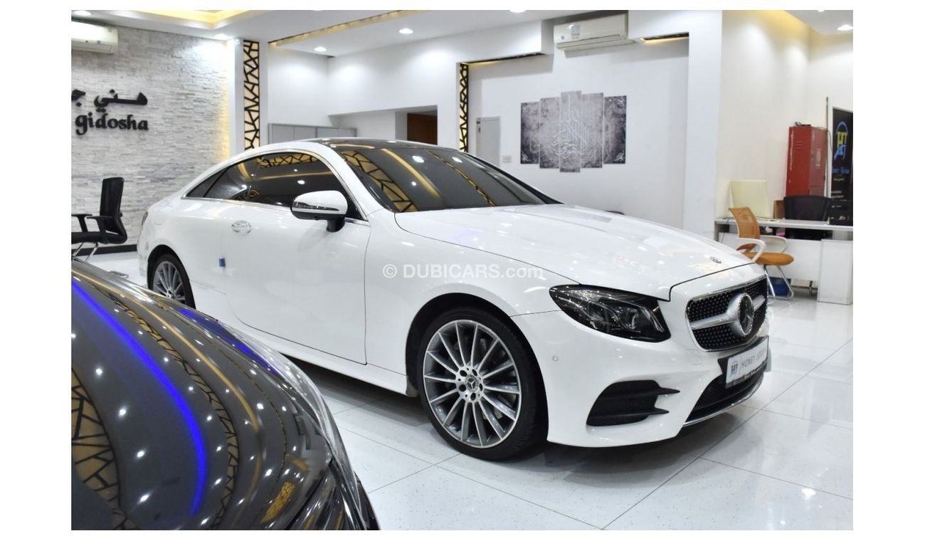 Mercedes-Benz E 450 EXCELLENT DEAL for our Mercedes Benz E450 4Matic ( 2019 Model ) in White Color Korean Specs