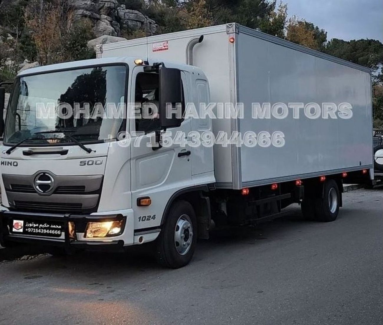 هينو 500 HINO 500 SERIES 1024  with Big Box Diesel manual Zero KM