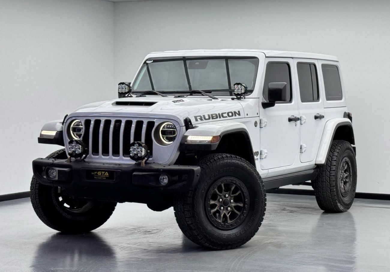 Jeep Wrangler Unlimited Rubicon 3.6L 2022 Jeep Wrangler Unlimited Rubicon 392, Agency Warranty 2027, Full Service