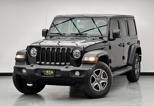 جيب رانجلر 2022 Jeep Wrangler Unlimited Sport Plus, Oct/2027 Jeep Warranty, Jeep Full Service History, Excellen