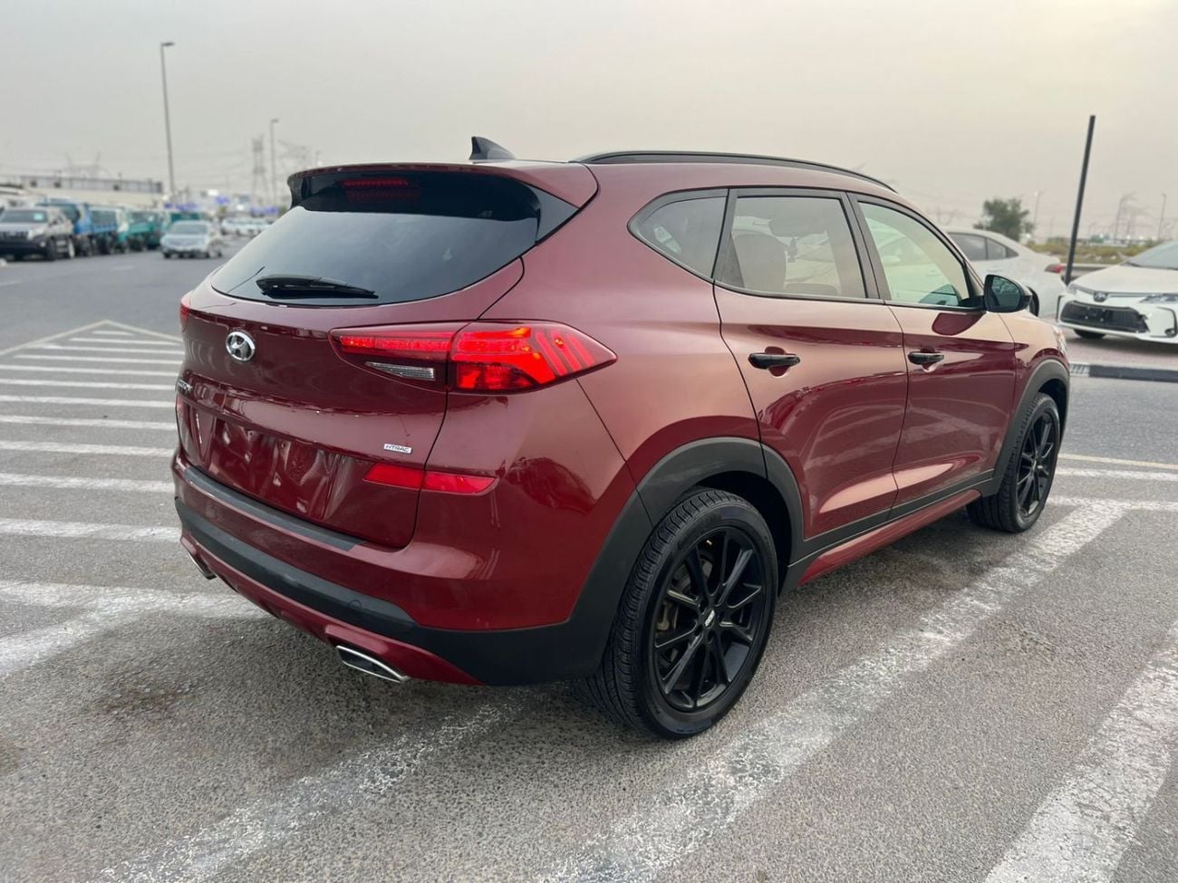 Hyundai Tucson 2021 Hyundai Tucson Black Edition Full Option Panoramic -  - 2.4L -V4 - AWD 4x4 - Trunk Auto Push St