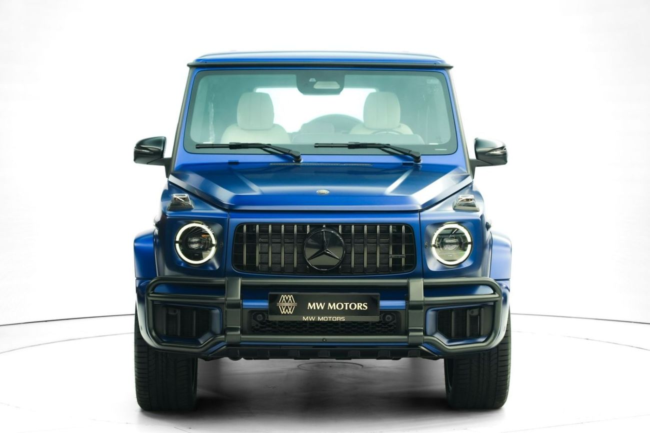 مرسيدس بنز G 63 AMG Mercedes-Benz G 63 | 2025 GCC 0km | Agency Warranty | AMG Package | Carbon Fiber | 22 inch Rims