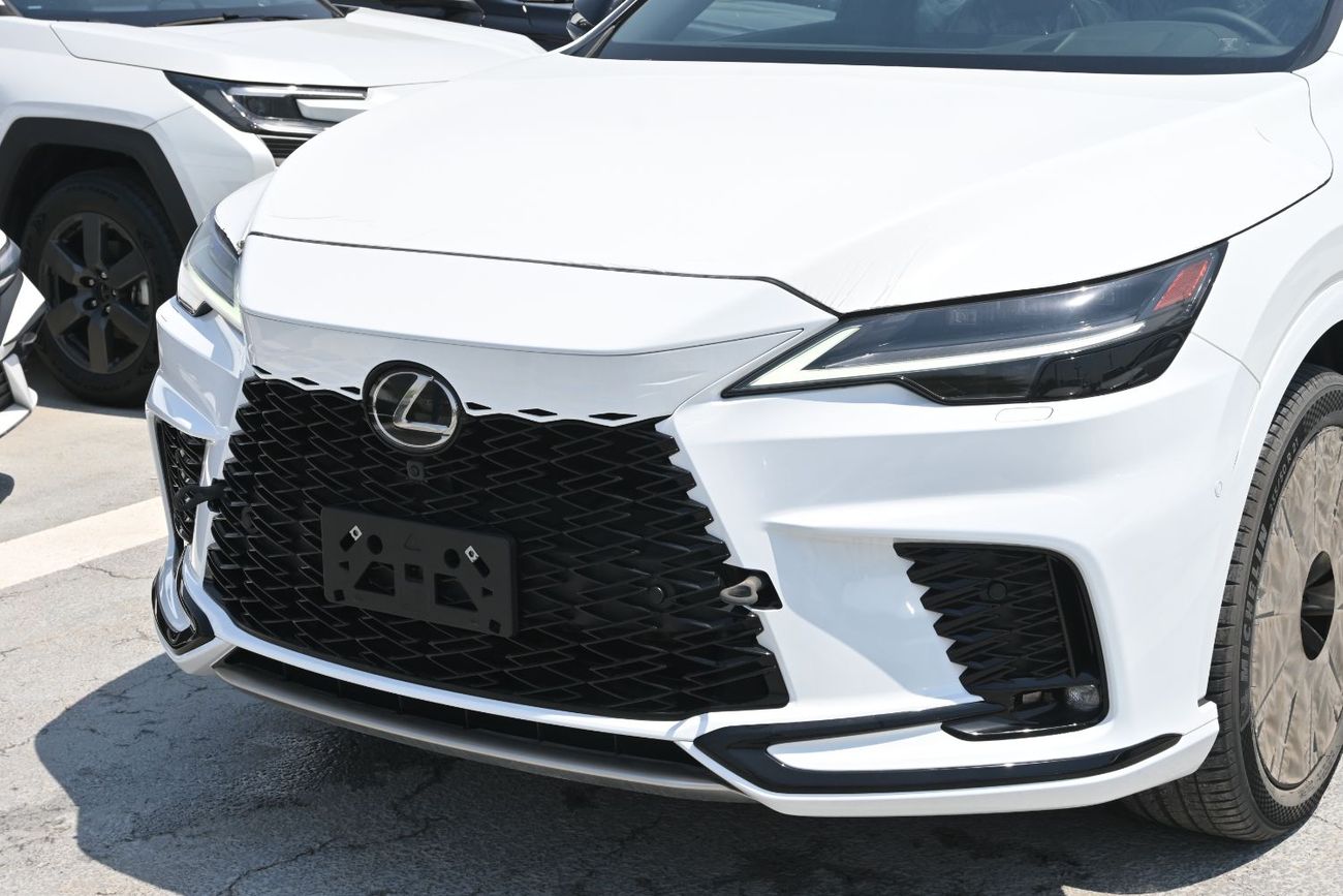لكزس RX 500h F SPORT PERFORMANCE Lexus RX500h F-Sport 2.4L Turbo + Hybrid, AWD Model 2025 Color White