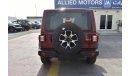 Jeep Wrangler RUBICON 2.0LTR - V4 (5 DR) - Snazzberry Red