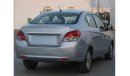 Mitsubishi Attrage MITSUBISHI ATTRAGE 2018 SILVER GCC EXCELLENT CONDITION WITHOUT ACCIDENT