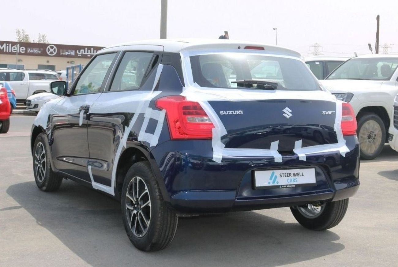 سوزوكي سويفت GLX | PUSH START | BLUETOOTH/RADIO | AUTO AC | PARKING SENSORS | KEYLESS GO | 2024