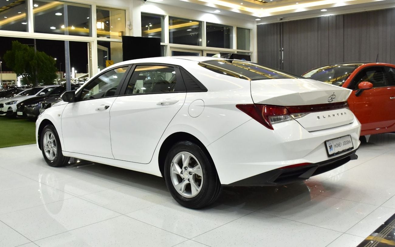 Hyundai Elantra EXCELLENT DEAL for our Hyundai Elantra ( 2022 Model ) in White Color GCC Specs
