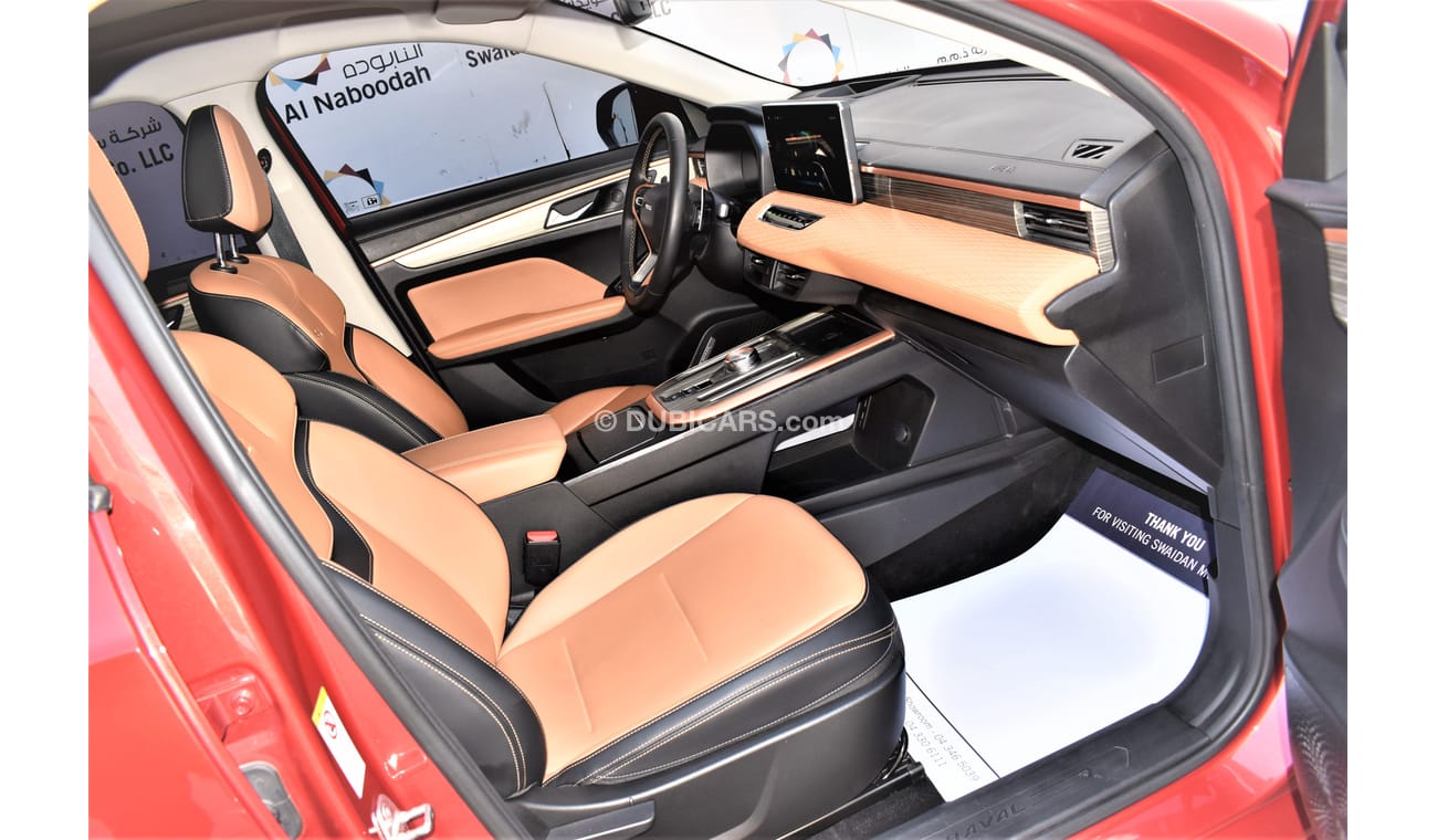 Haval Jolion AED 1370 PM | 1.5L TC SUPREME GCC AGENCY  WARRANTY