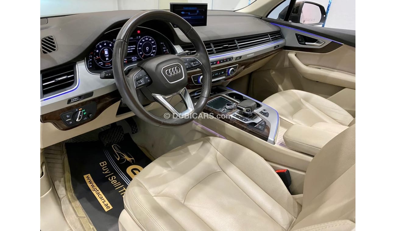 أودي Q7 2016 Audi Q7 S-line 45TFSI Quattro, Full Audi Service History, Warranty, GCC