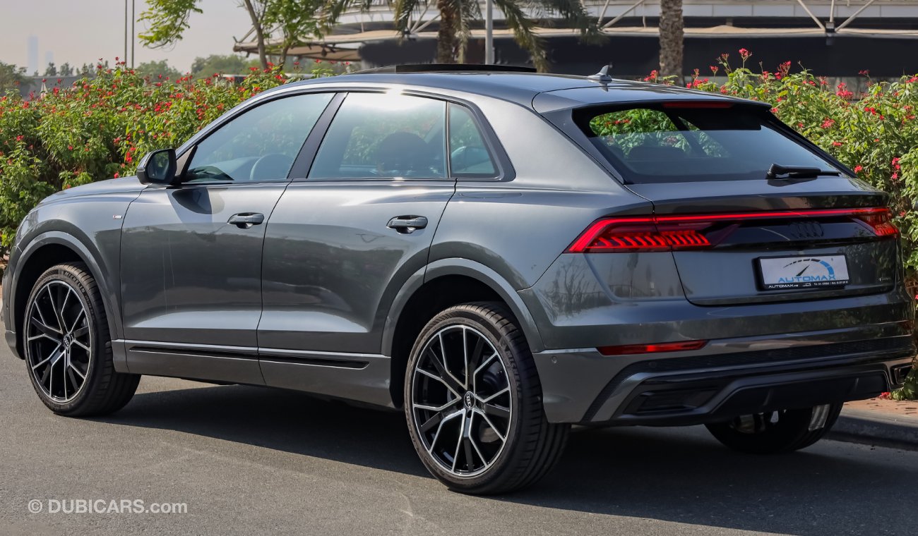 أودي Q8 3.0L V6 Quattro 55-TFSI S-Line , خليجية 2022 , 0 كم , مع ضمان 3 سنوات أو 100 كم