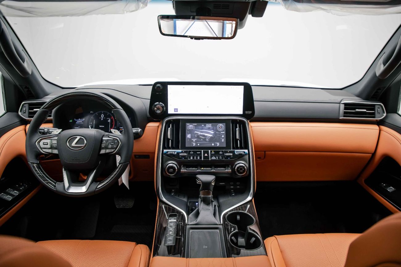 Lexus LX 600 VIP 3.5L - Sonic Quartz Inside VIP Sun Flair | Export Only