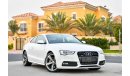 Audi A5 50 TFSI S-LINE 3.0 V6 - Under Agency Warranty & Service Contract! - AED 2,135 PM! - 0% DP