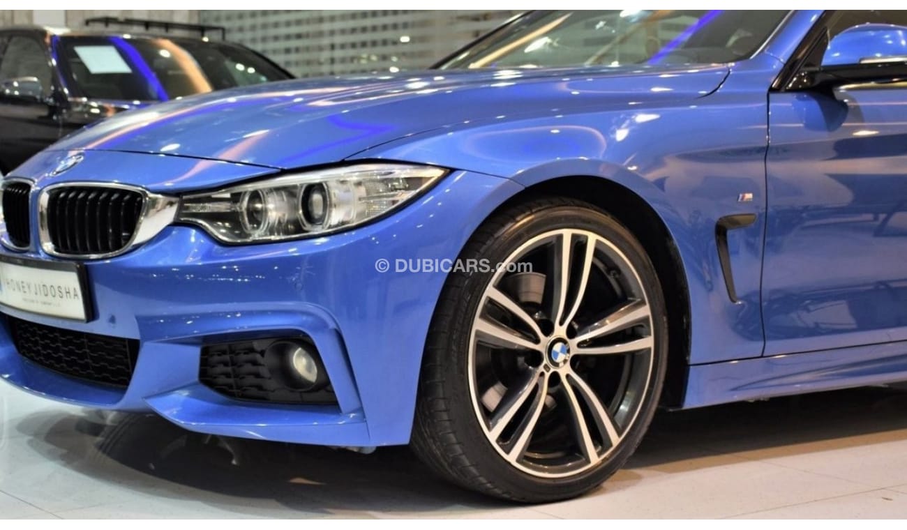 بي أم دبليو 428i EXCELLENT DEAL for our BMW 428i Coupe M-Kit ( 2016 Model! ) in Blue Color! GCC Specs