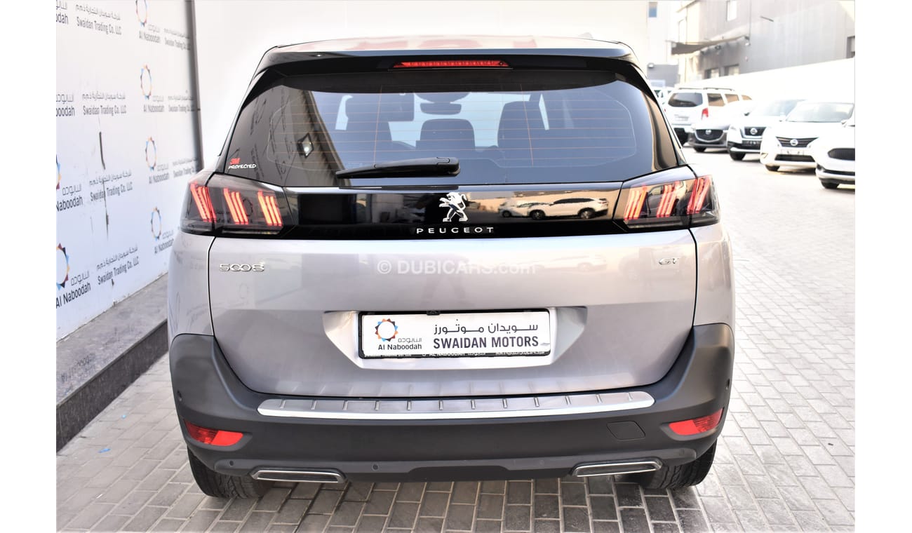 Peugeot 5008 AED 1999 PM | 1.6L GT GCC AGENCY WARRANTY UP TO 2026 OR 100K KM